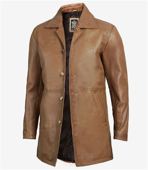 mens camel car coat
